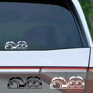 Detail Stiker Kaca Belakang Mobil Lucu Nomer 57