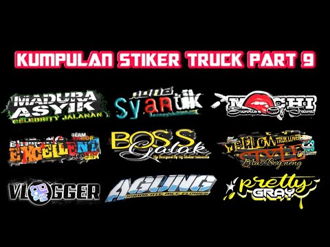 Detail Stiker Kaca Bussid Nomer 19