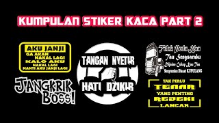 Detail Stiker Kaca Bussid Nomer 48