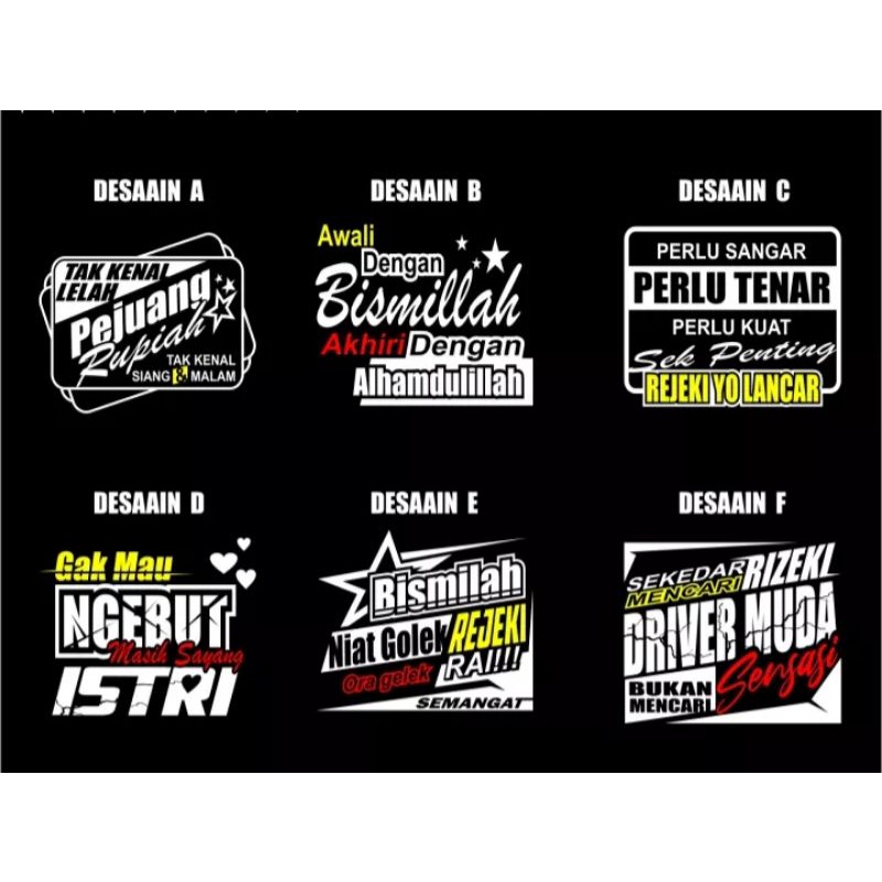 Detail Stiker Kaca Bussid Nomer 5