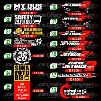 Detail Stiker Kaca Bussid Terbaru Nomer 31