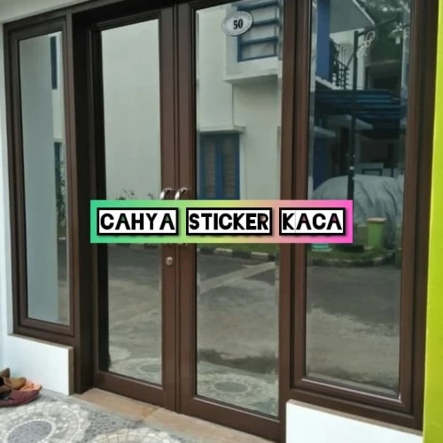 Detail Stiker Kaca Cermin Nomer 45