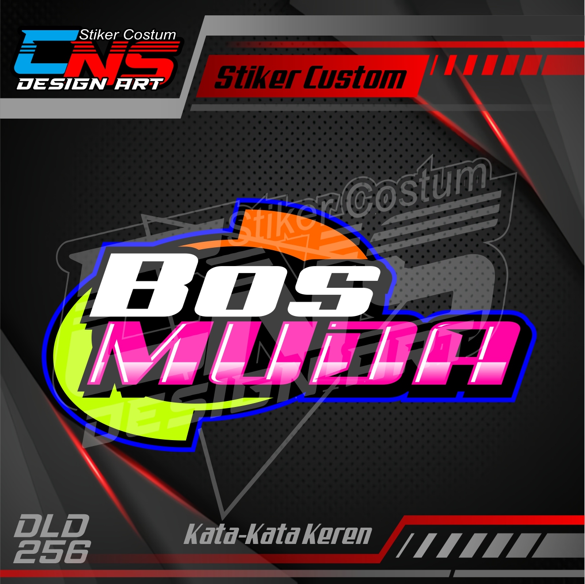 Detail Stiker Kata Kata Racing Terbaru Nomer 52