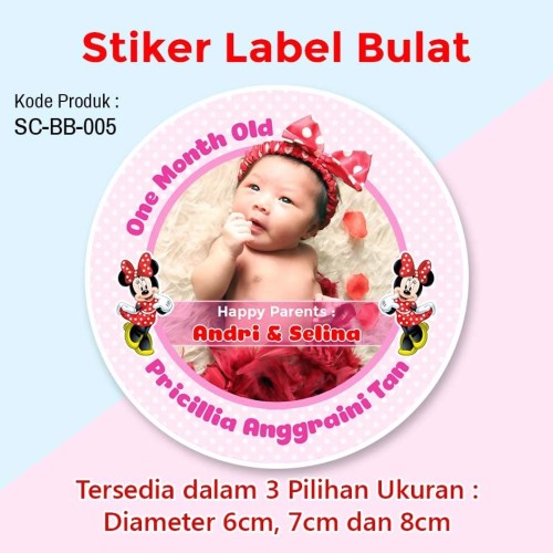 Detail Stiker Kelahiran Bayi Nomer 41