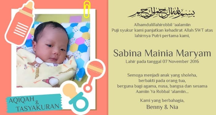 Detail Stiker Kelahiran Bayi Nomer 10