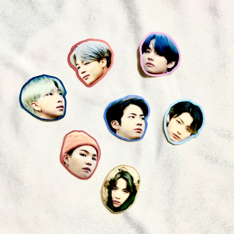 Detail Stiker Kepala Bts Nomer 41