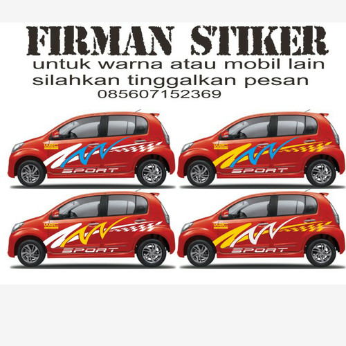 Detail Stiker Keren Buat Mobil Nomer 41