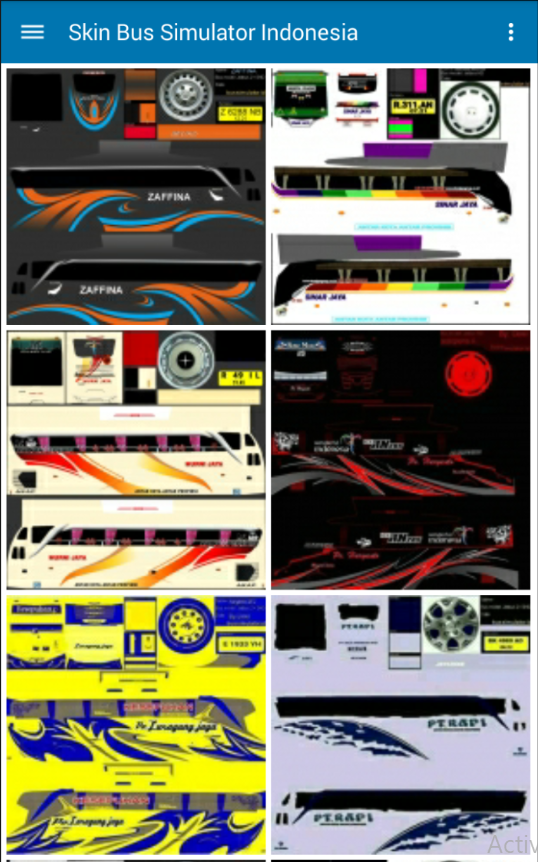 Detail Stiker Keren Bus Simulator Nomer 28