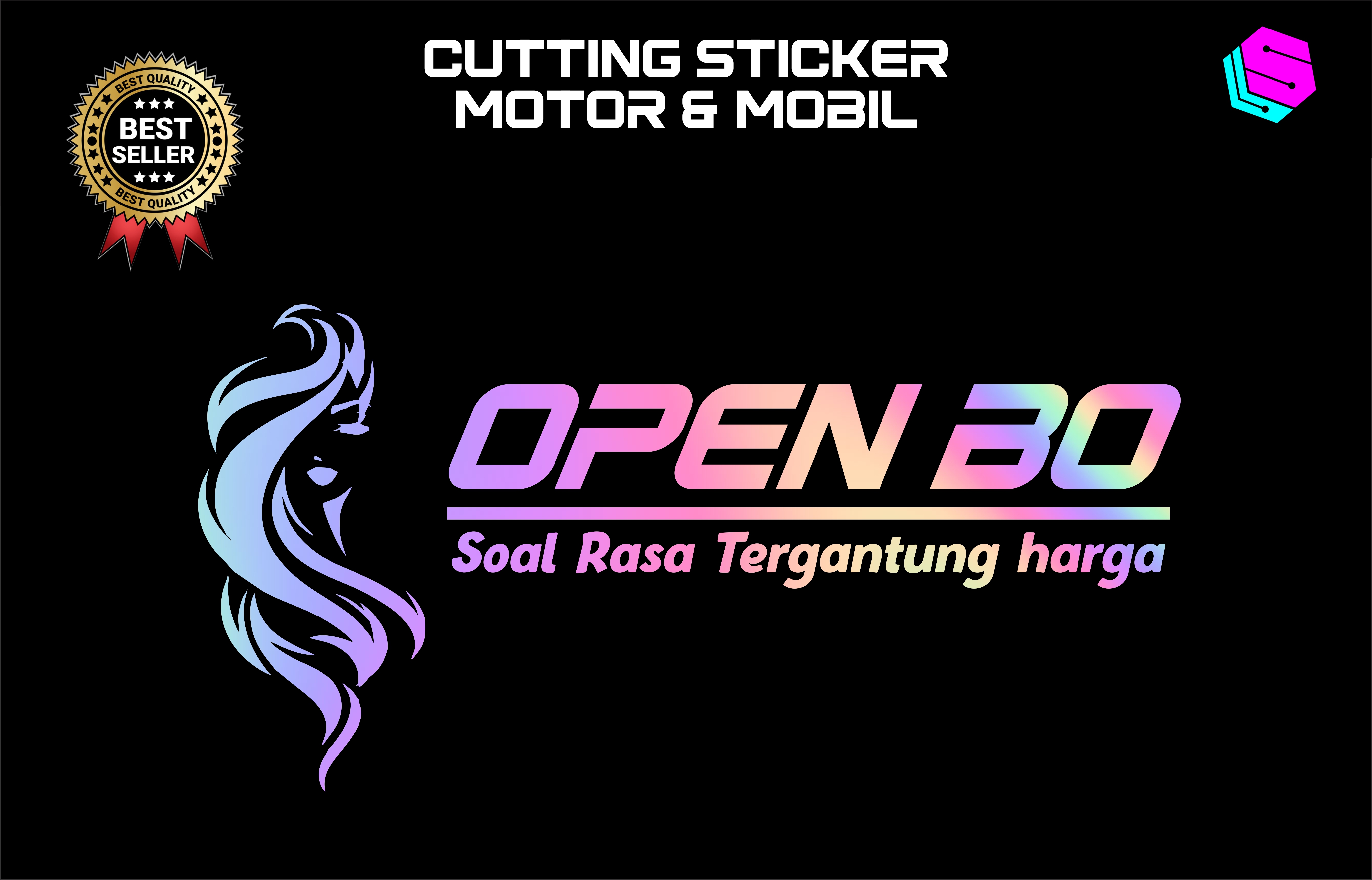 Detail Stiker Keren Kata Kata Nomer 49