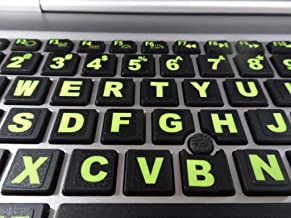 Detail Stiker Keyboard Glow In The Dark Nomer 14