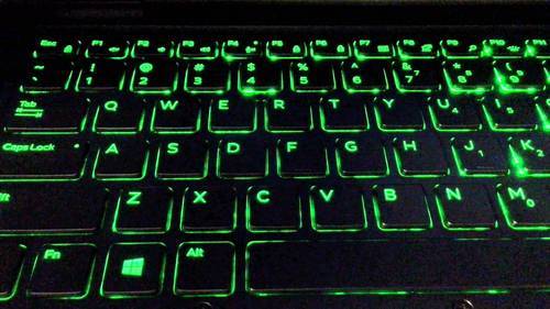 Detail Stiker Keyboard Glow In The Dark Nomer 50