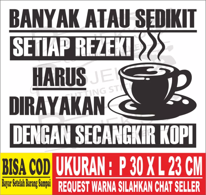 Detail Stiker Kopi Keren Nomer 33