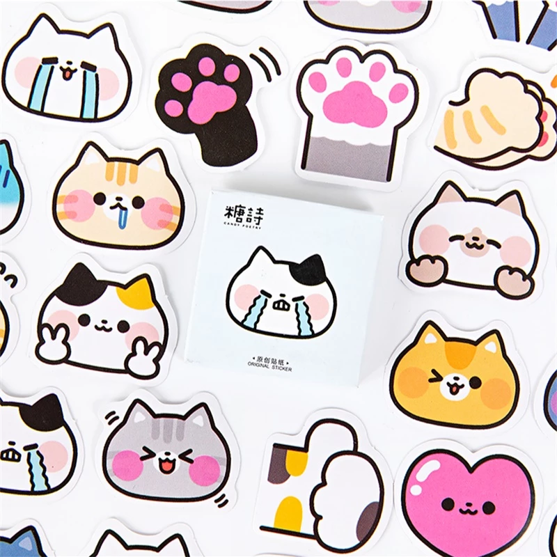 Detail Stiker Kucing Lucu Nomer 13