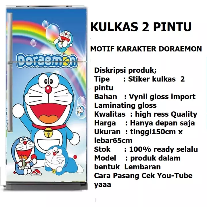 Detail Stiker Kulkas Doraemon Nomer 37