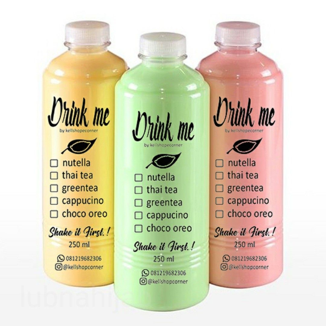 Detail Stiker Label Desain Label Botol Minuman Nomer 30