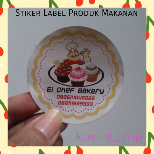 Detail Stiker Label Makanan Kosong Nomer 25
