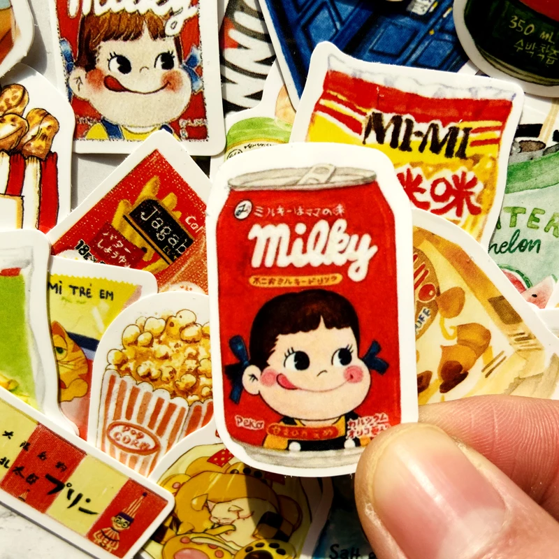 Detail Stiker Label Snack Nomer 5