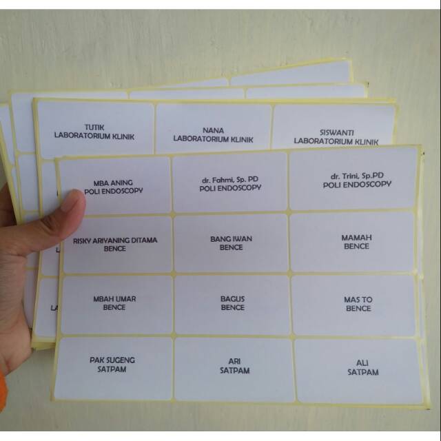 Detail Stiker Label Undangan Nomer 28