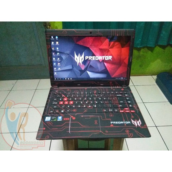 Detail Stiker Laptop Full Body Nomer 37