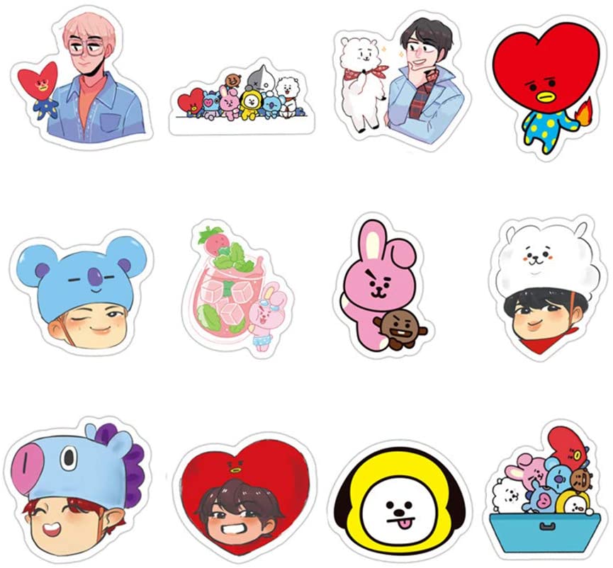 Detail Stiker Line Bts Nomer 12