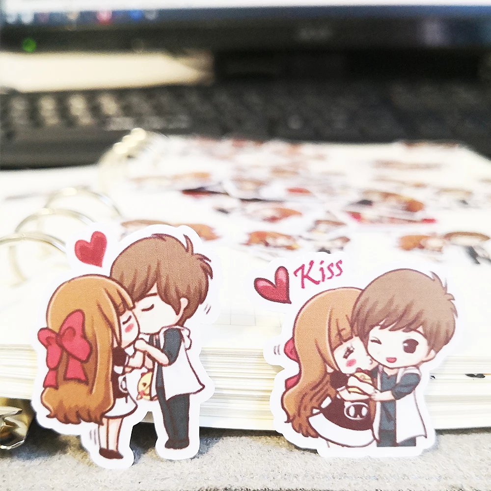 Detail Stiker Line Romantis Nomer 54