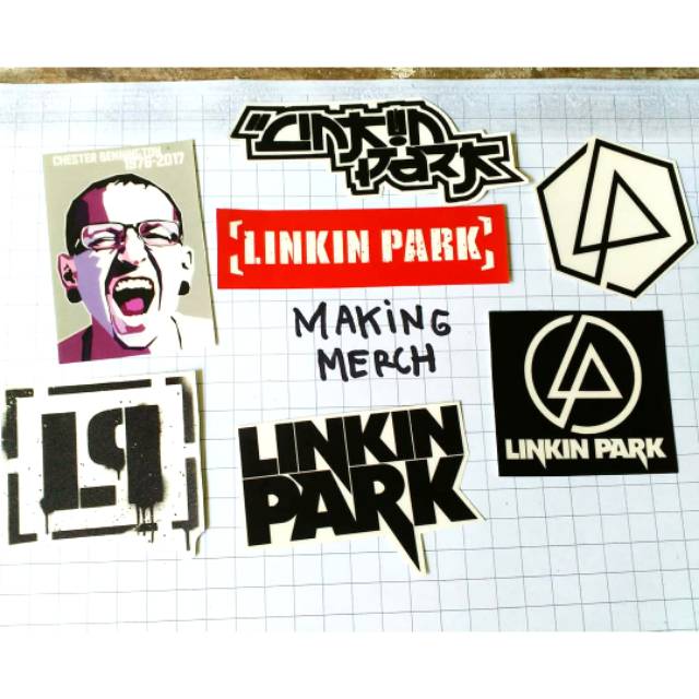 Detail Stiker Linkin Park Nomer 47
