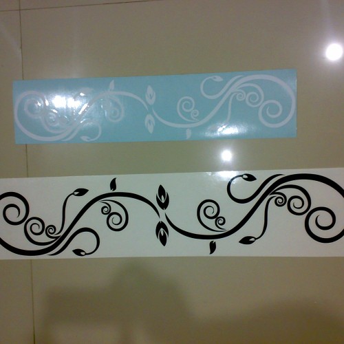 Detail Stiker Lis Dinding Nomer 45