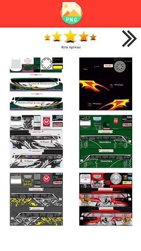 Detail Stiker Livery Bussid Nomer 31