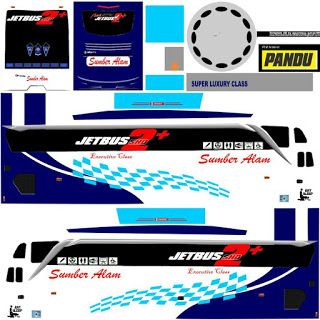 Detail Stiker Livery Bussid Nomer 38