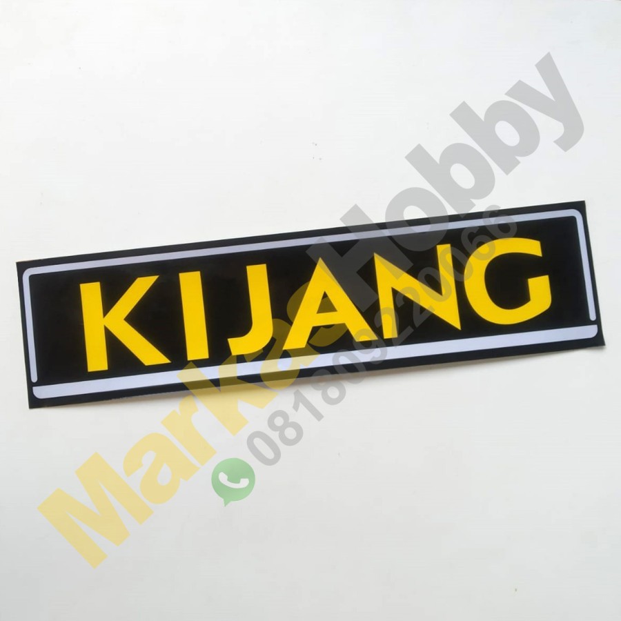 Detail Stiker Logo Kijang Nomer 40