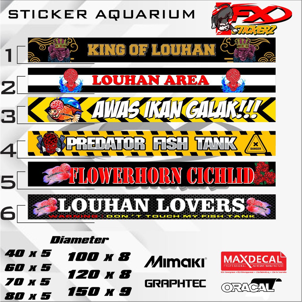 Detail Stiker Louhan Nomer 18