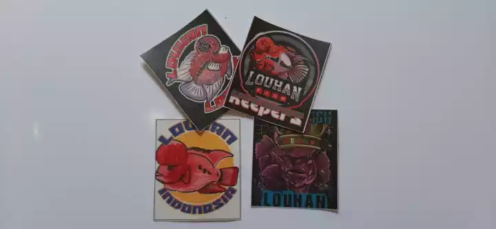 Detail Stiker Louhan Nomer 50