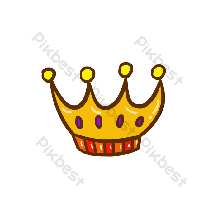 Detail Stiker Mahkota Raja Nomer 39