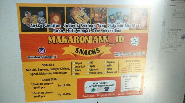 Detail Stiker Makanan Ringan Nomer 45