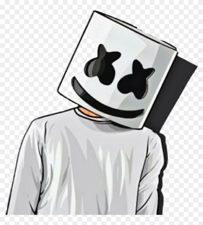 Detail Stiker Marshmello Nomer 4