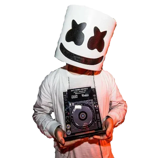 Detail Stiker Marshmello Nomer 35