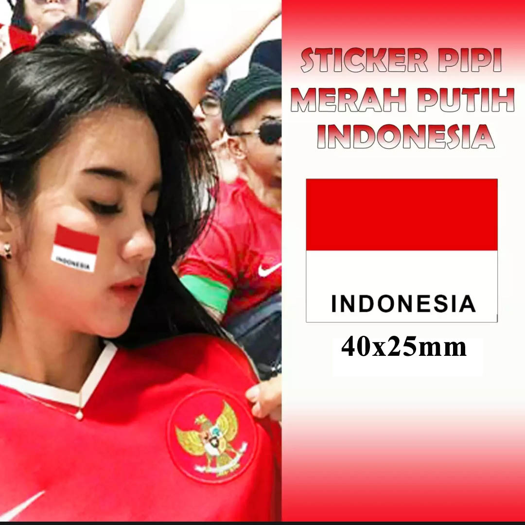 Detail Stiker Merah Putih Nomer 11