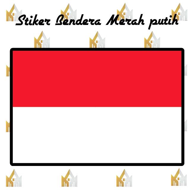 Detail Stiker Merah Putih Nomer 18