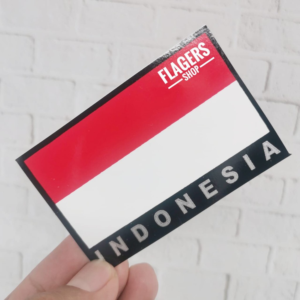 Detail Stiker Merah Putih Nomer 30