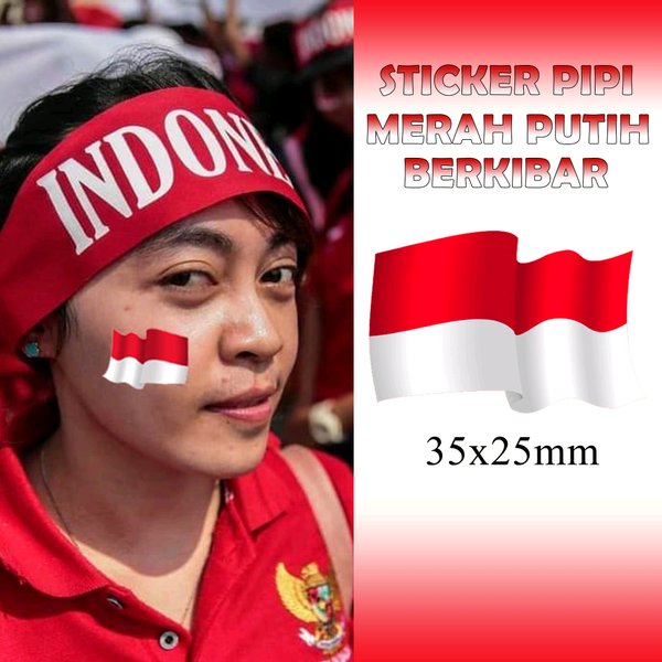 Detail Stiker Merah Putih Nomer 5