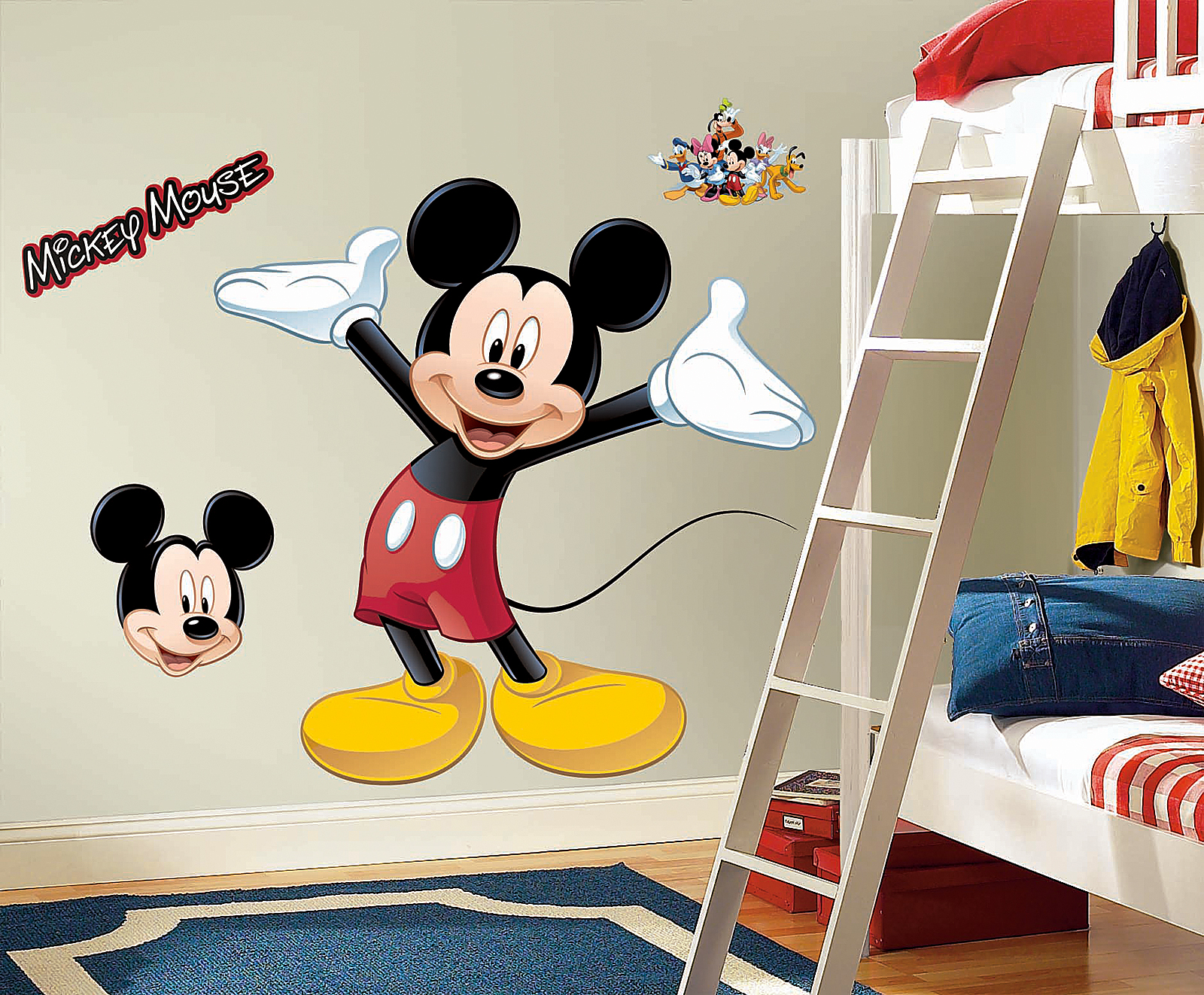 Detail Stiker Mickey Mouse Nomer 42