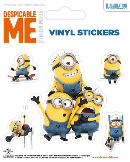 Detail Stiker Minions Nomer 48