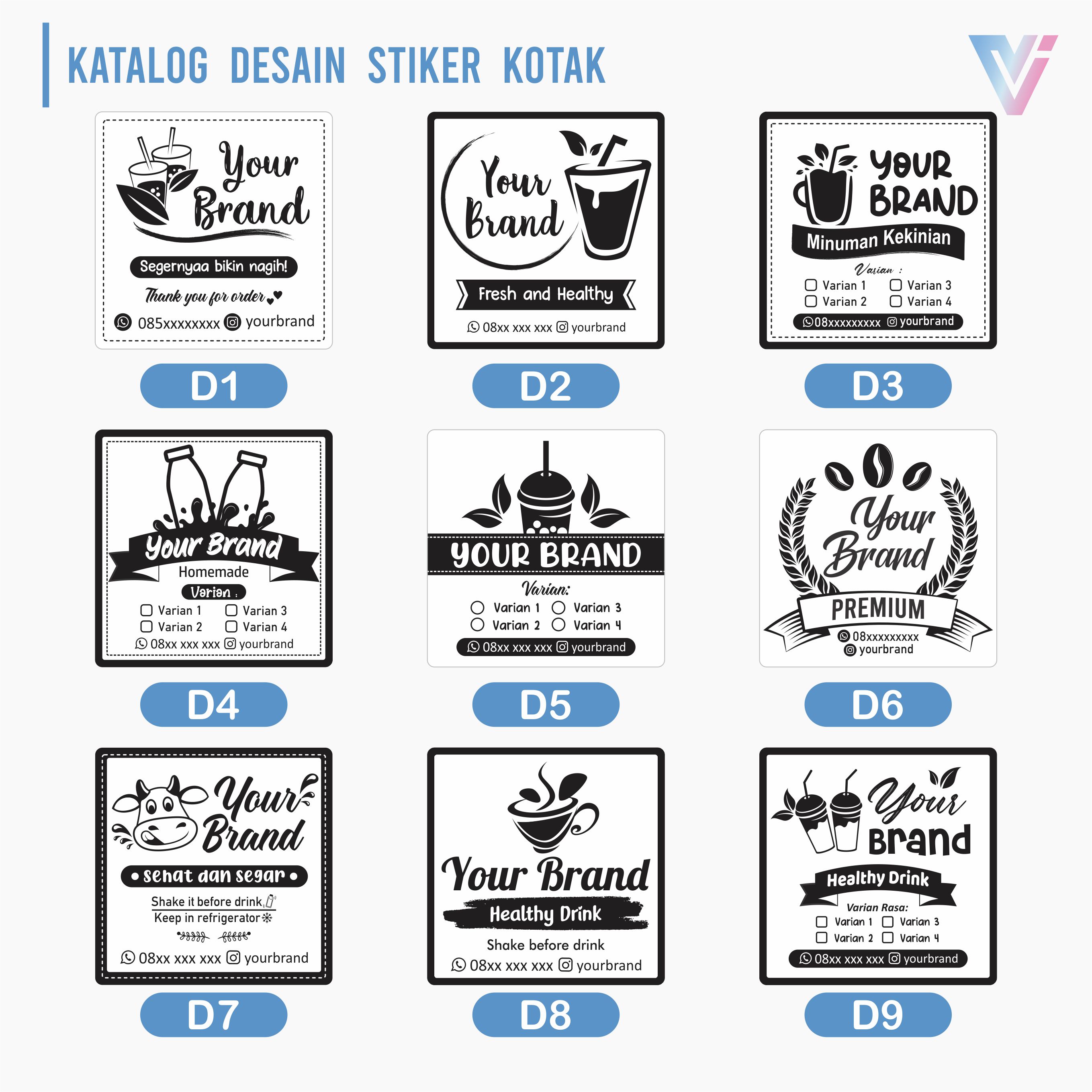 Detail Stiker Minuman Kekinian Nomer 7