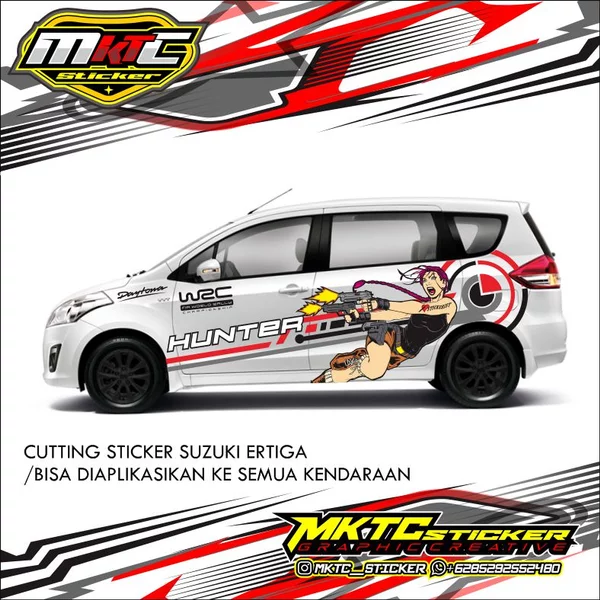 Detail Stiker Mobil Kartun Nomer 16