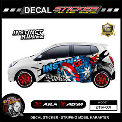 Detail Stiker Mobil Kartun Nomer 38