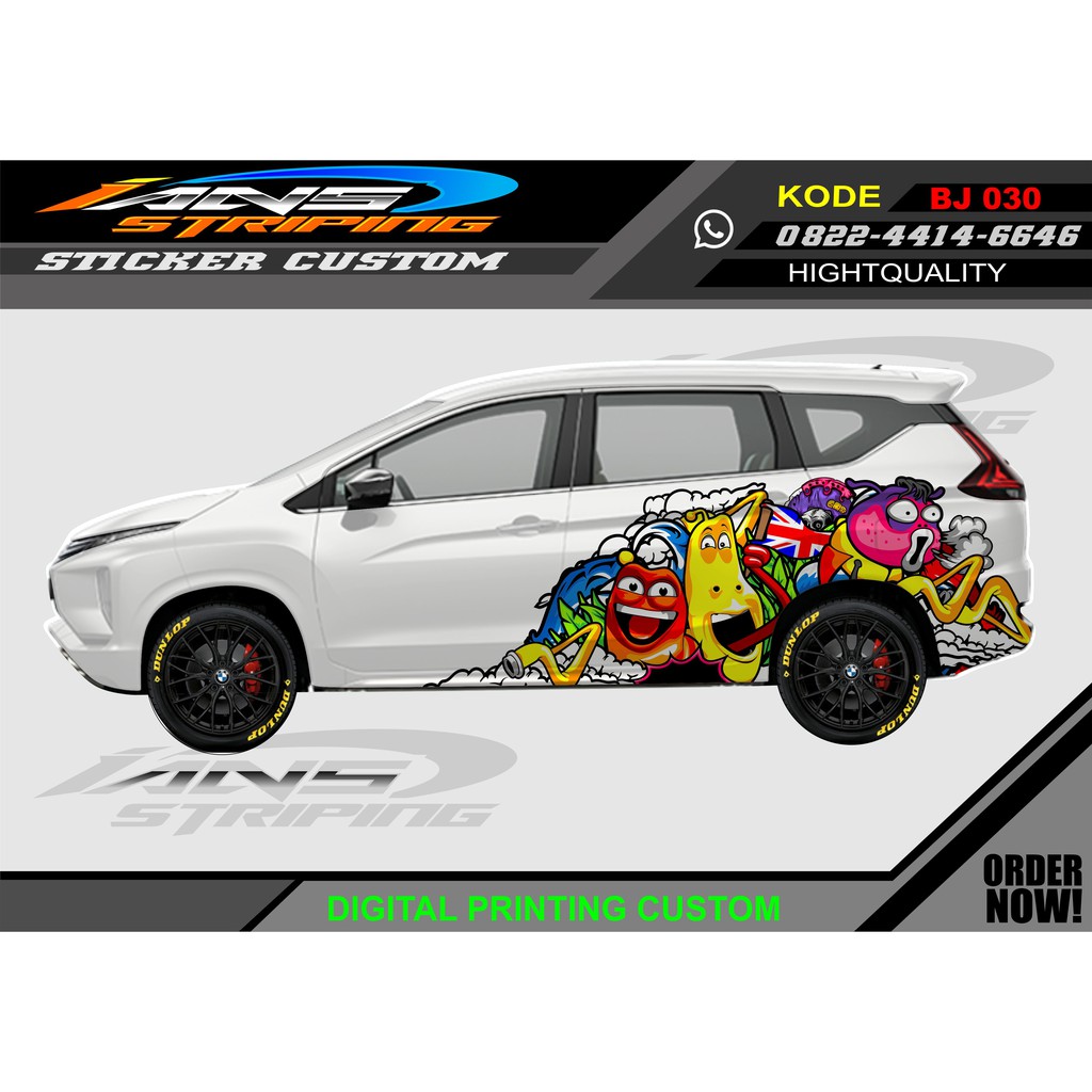 Detail Stiker Mobil Kartun Nomer 9