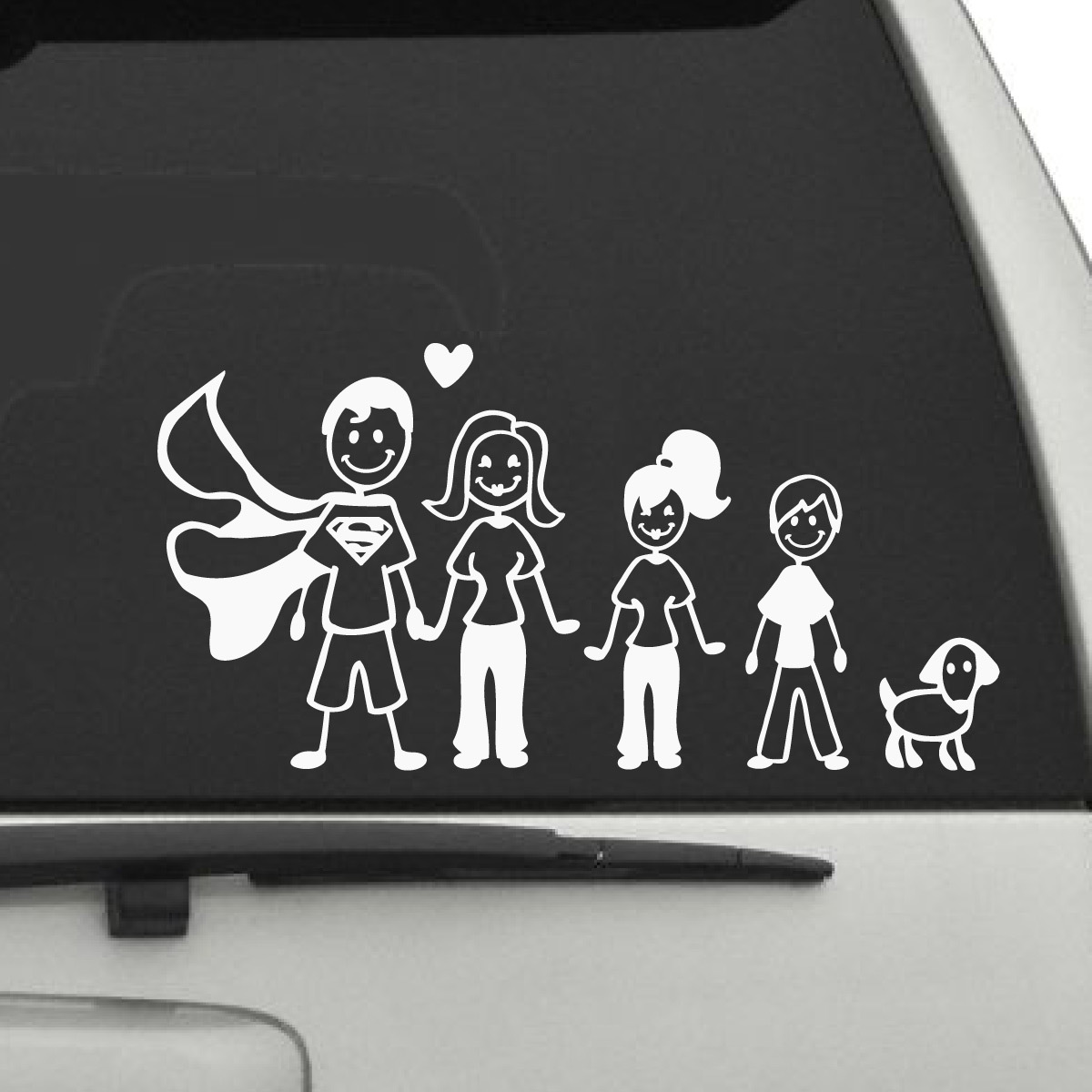 Detail Stiker Mobil Keluarga Nomer 17