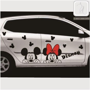 Detail Stiker Mobil Mickey Mouse Nomer 16