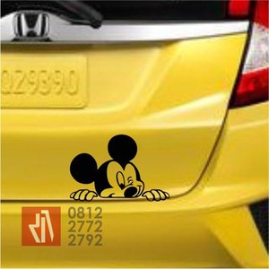 Detail Stiker Mobil Mickey Mouse Nomer 31