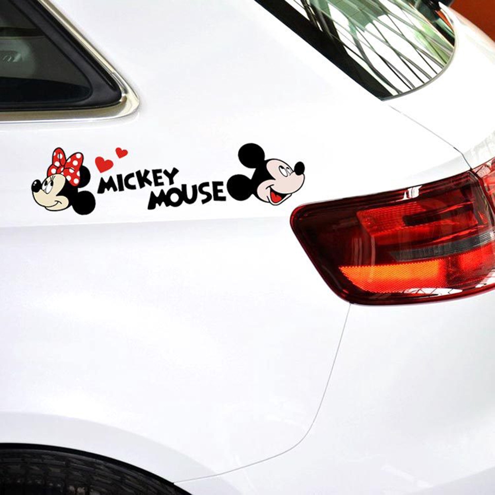 Detail Stiker Mobil Mickey Mouse Nomer 34